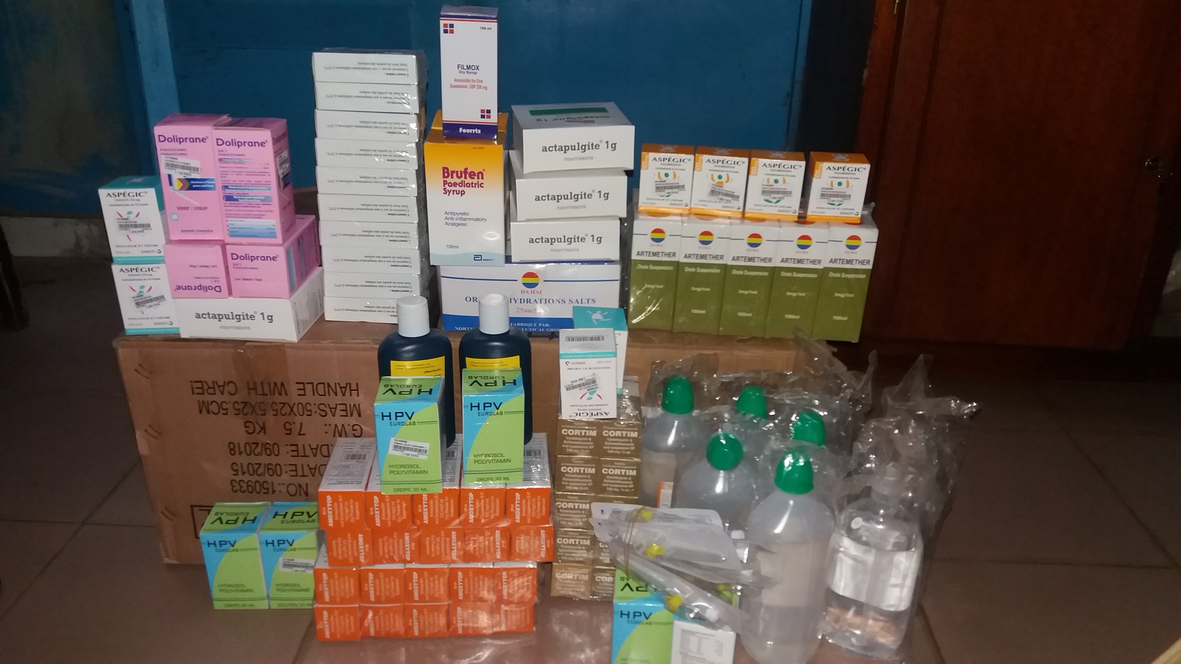 el stock de medicamentos